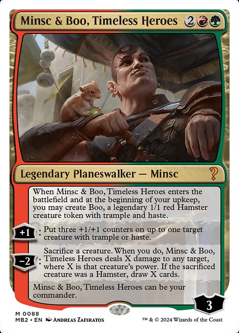 Minsc & Boo, Timeless Heroes 88