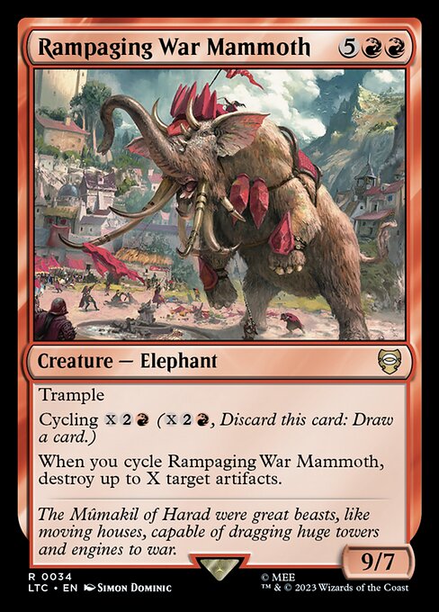 Rampaging War Mammoth 34