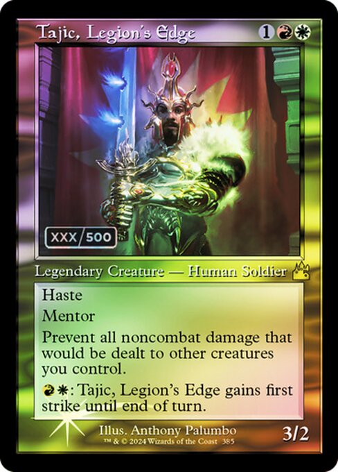 Tajic, Legion's Edge 385z