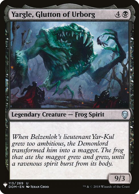 Yargle, Glutton of Urborg DOM-113