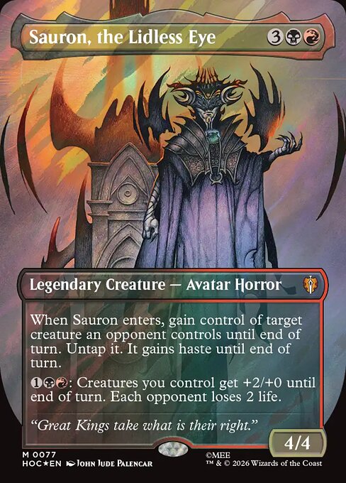 Sauron, the Lidless Eye 77