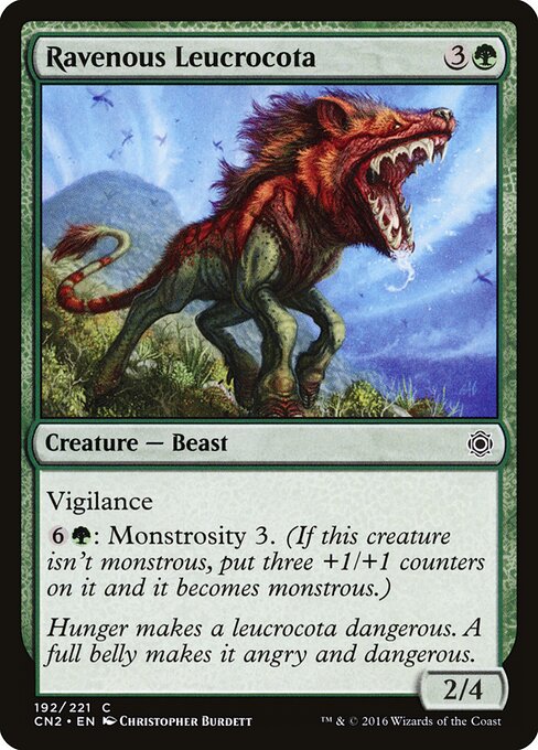 Ravenous Leucrocota 192