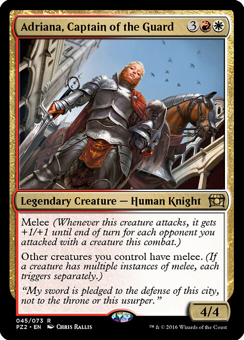 Adriana, Captain of the Guard 45