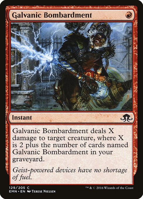 Galvanic Bombardment 129