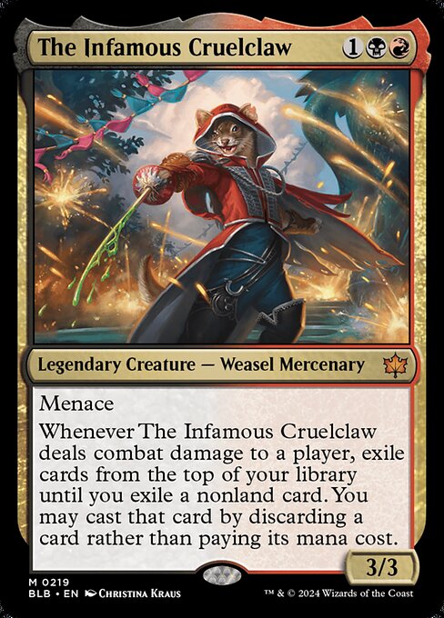 The Infamous Cruelclaw 219