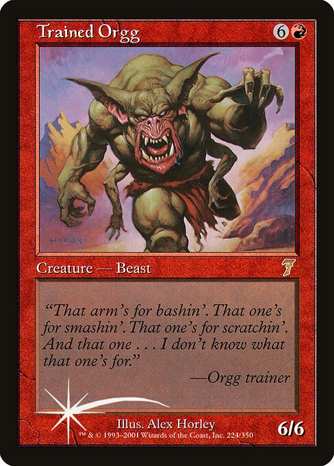Trained Orgg 224★