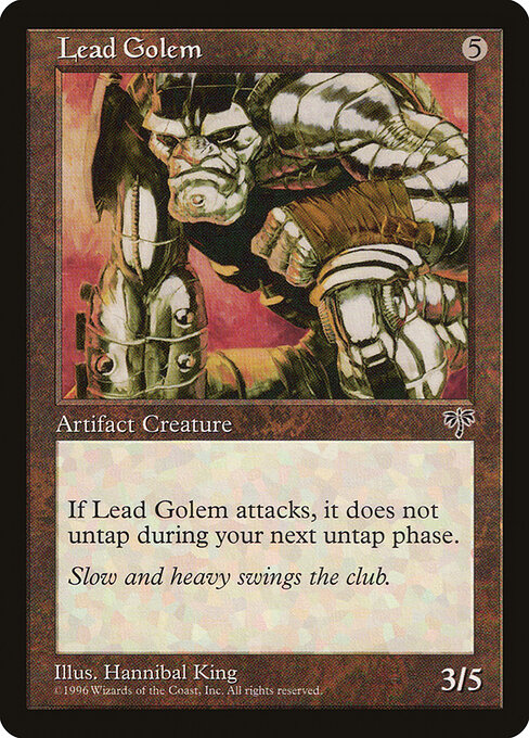 Lead Golem 306