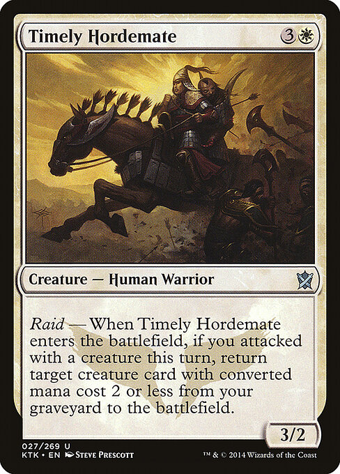 Timely Hordemate 27