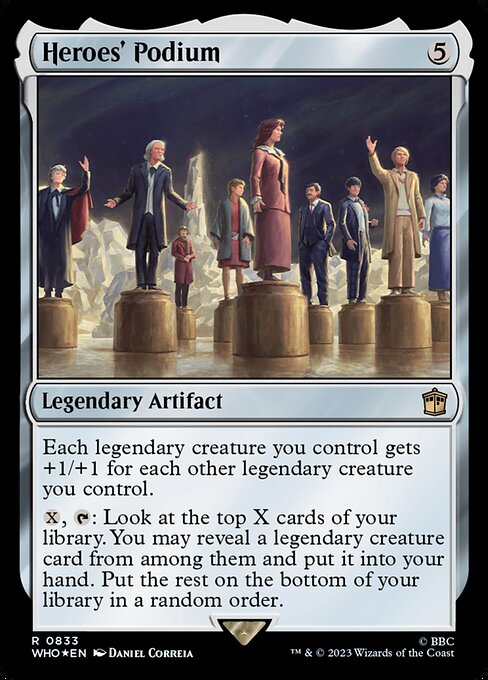 Heroes' Podium 833