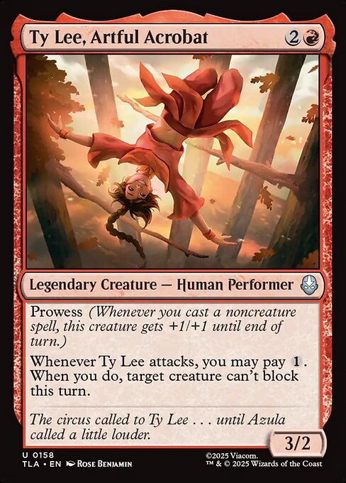 Ty Lee, Artful Acrobat 158