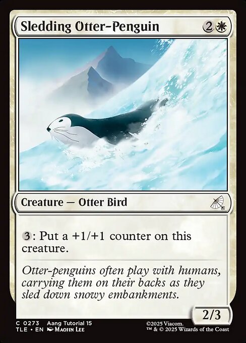 Sledding Otter-Penguin 273