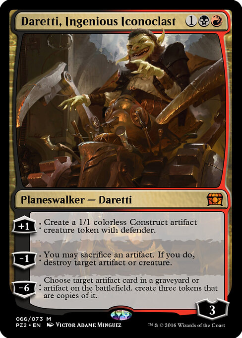 Daretti, Ingenious Iconoclast 66