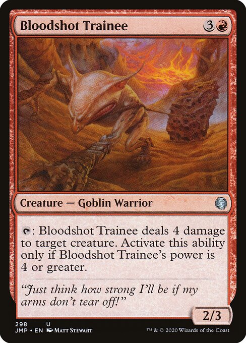 Bloodshot Trainee 298