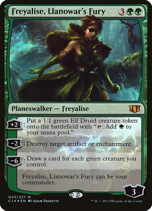 Freyalise, Llanowar's Fury 43