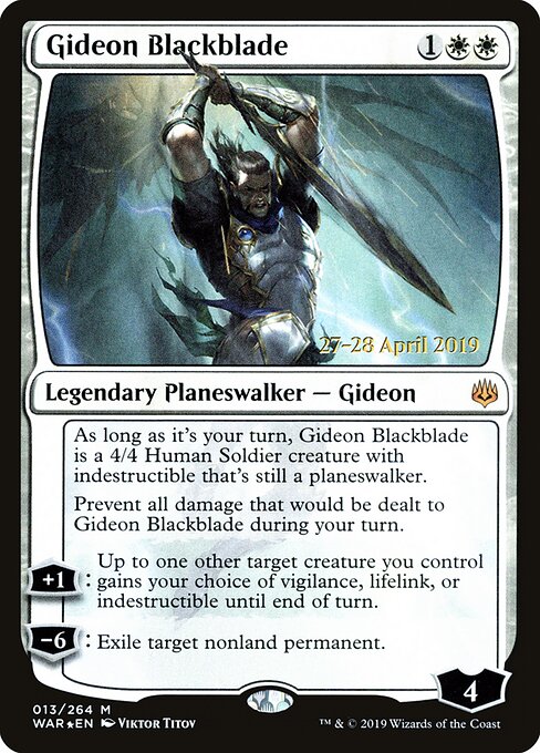 Gideon Blackblade 13s