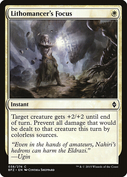Lithomancer's Focus 38