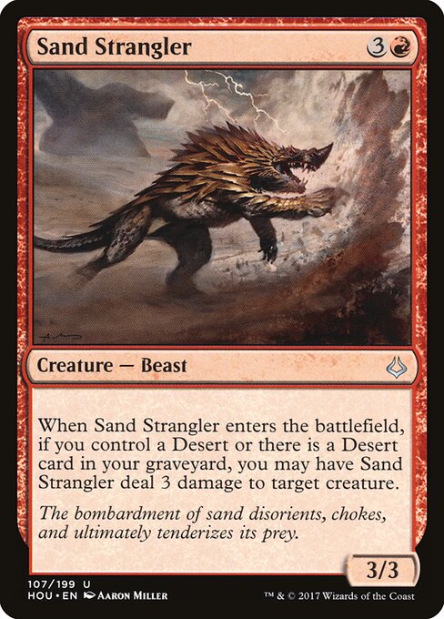 Sand Strangler 107