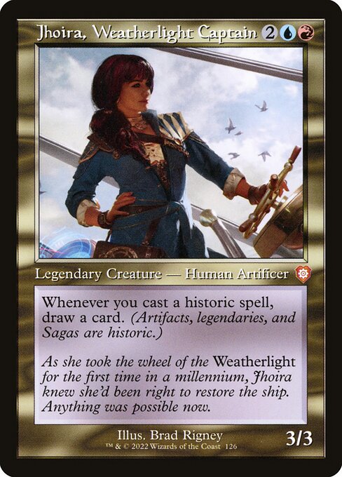 Jhoira, Weatherlight Captain 126