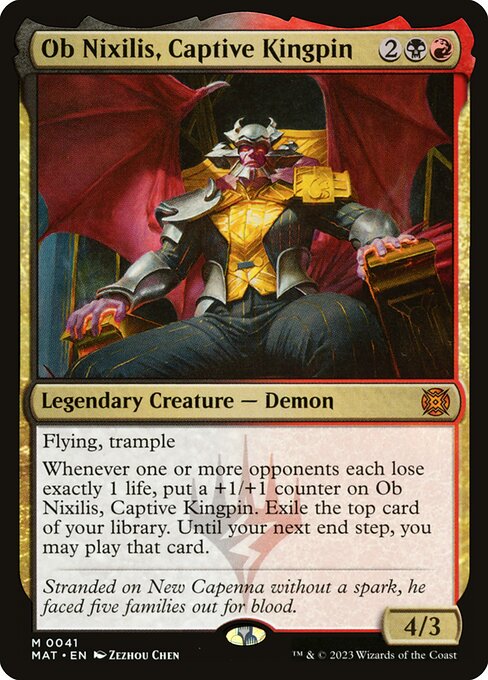 Ob Nixilis, Captive Kingpin 41