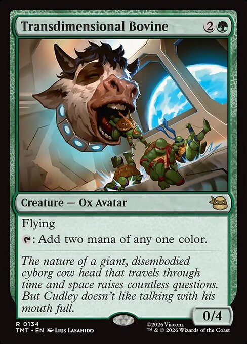 Transdimensional Bovine 134
