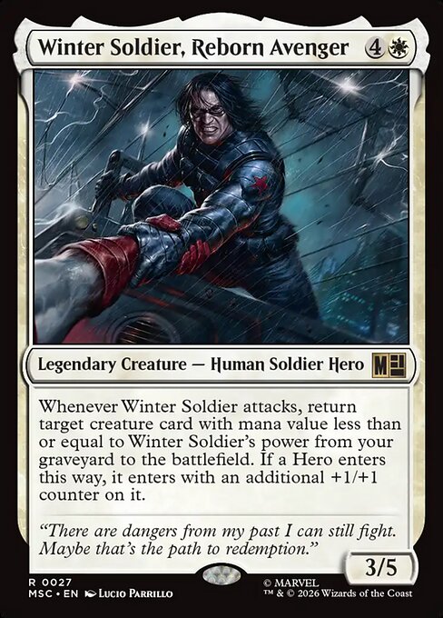 Winter Soldier, Reborn Avenger 27