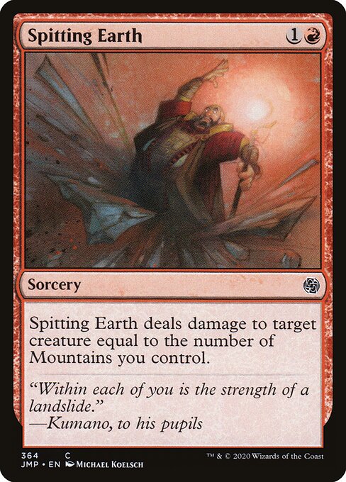 Spitting Earth 364