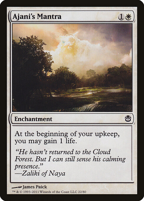 Ajani's Mantra 22