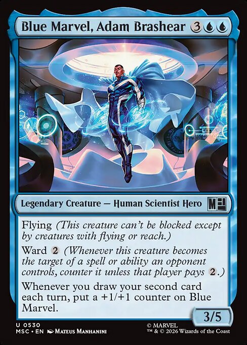 Blue Marvel, Adam Brashear 530