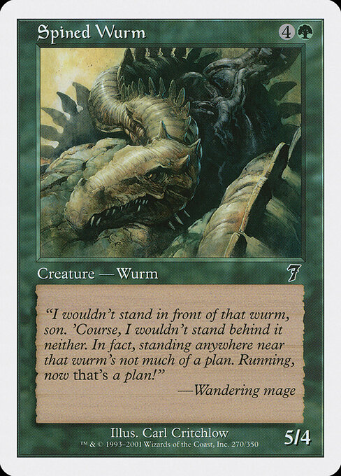 Spined Wurm 270