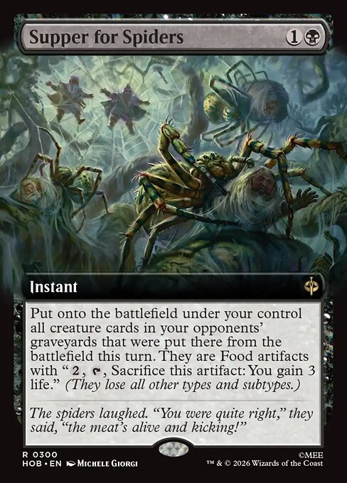 Supper for Spiders 300