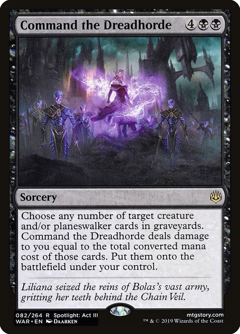 Command the Dreadhorde 82