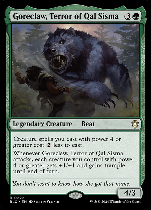 Goreclaw, Terror of Qal Sisma 222