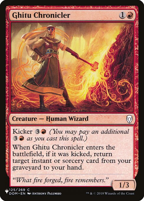 Ghitu Chronicler DOM-125