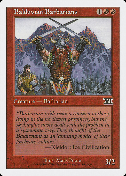 Balduvian Barbarians 166