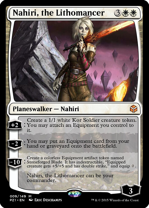 Nahiri, the Lithomancer 9