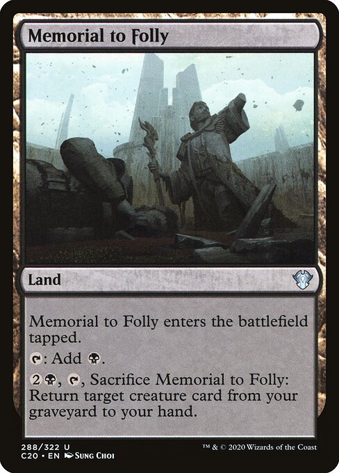 Memorial to Folly 288