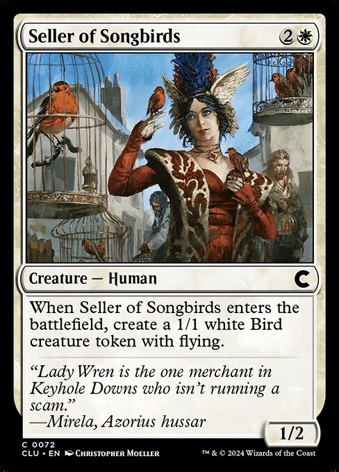 Seller of Songbirds 72
