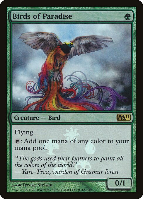 Birds of Paradise 165★
