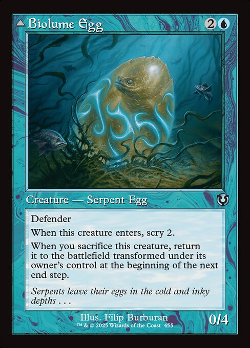 Biolume Egg // Biolume Serpent 455