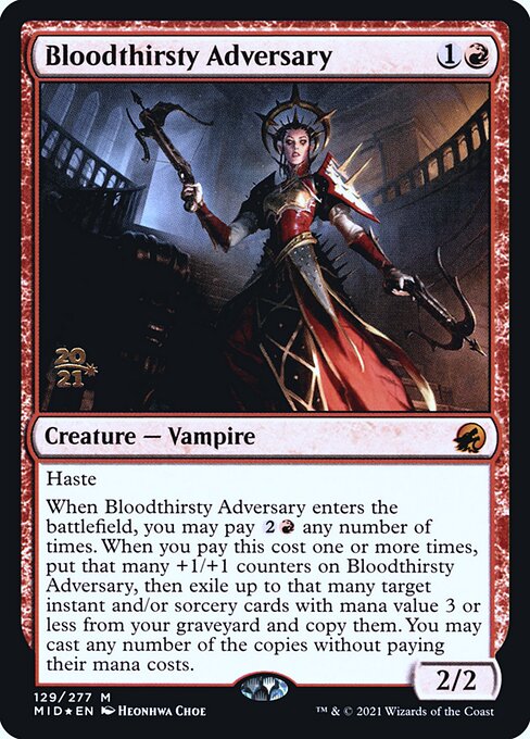 Bloodthirsty Adversary 129s