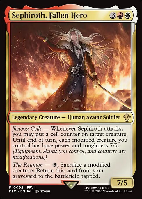 Sephiroth, Fallen Hero 92