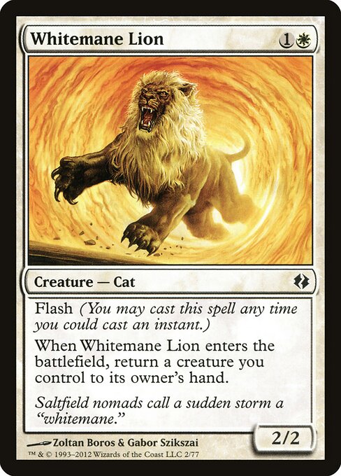 Whitemane Lion 2
