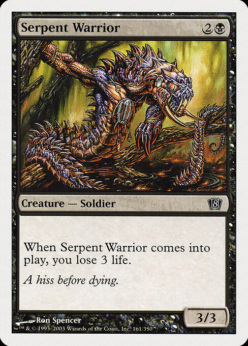 Serpent Warrior 161