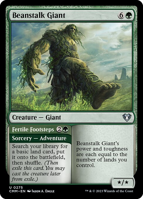 Beanstalk Giant // Fertile Footsteps 275