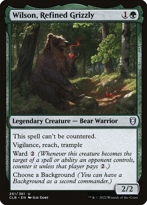 Wilson, Refined Grizzly 261