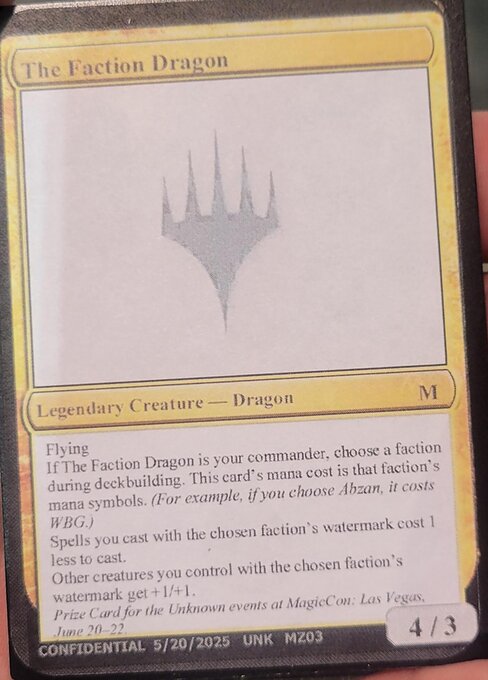 The Faction Dragon MZ03a