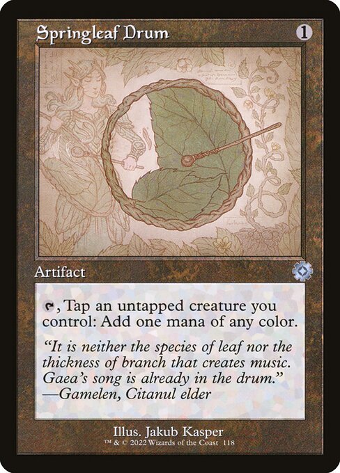 Springleaf Drum 118