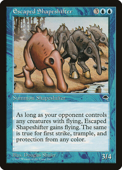 Escaped Shapeshifter 62