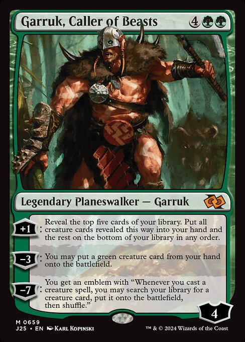 Garruk, Caller of Beasts 659