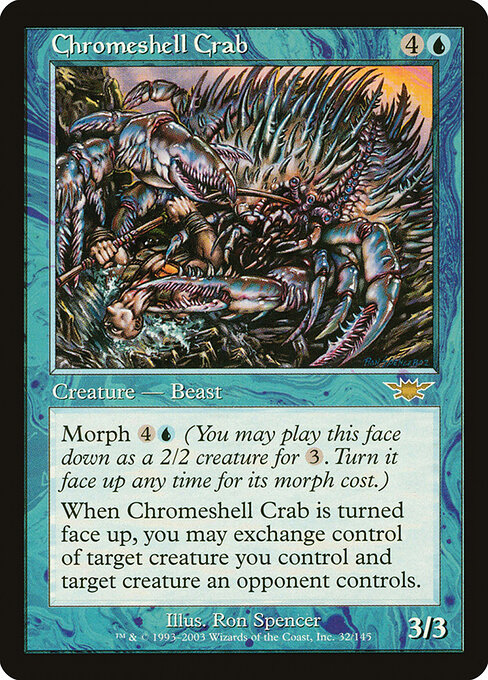 Chromeshell Crab 32